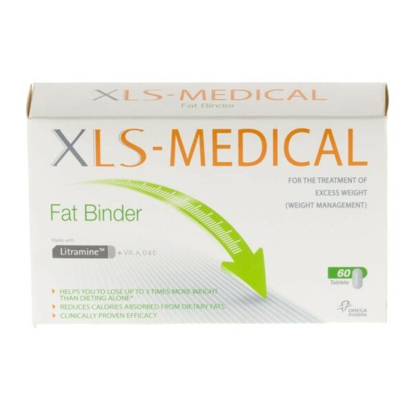 Box of 60 XLS-Medical Fat Binder Tablets