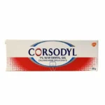 Corsodyl Dental Gel 50g tube for effective gum care