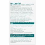 Nicorette gum mint 2mg 105