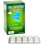 Nicorette gum mint 4mg 105