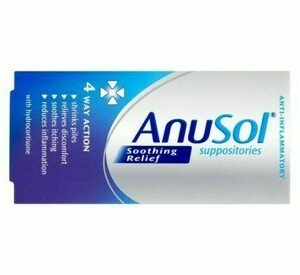 Anusol Soothing Relief Suppositories 12