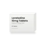 Box of 30 tablets of Loratadine 10mg tablets
