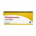 Chlorphenamine 4mg Tablets 28 Pack - Brands May Vary