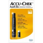 Accu-Chek Fastclix Finger Pricker Lancing Device + 6 Lancets