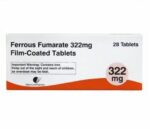 Ferrous Fumarate 322mg Iron Tablets 28 (Mercury Pharma Brand)