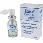 Earol Ear Wax Remover Olive Oil Spray 2 Packs of 10 ml